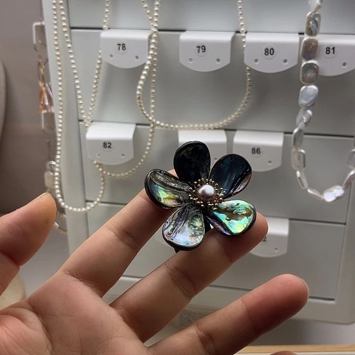 未镶嵌发饰淡水珍珠