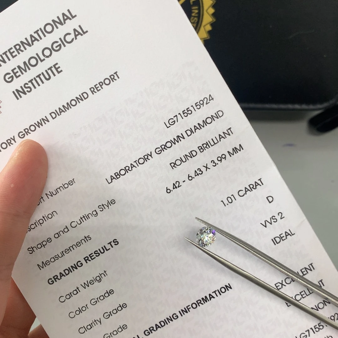 合成钻石裸石未镶嵌