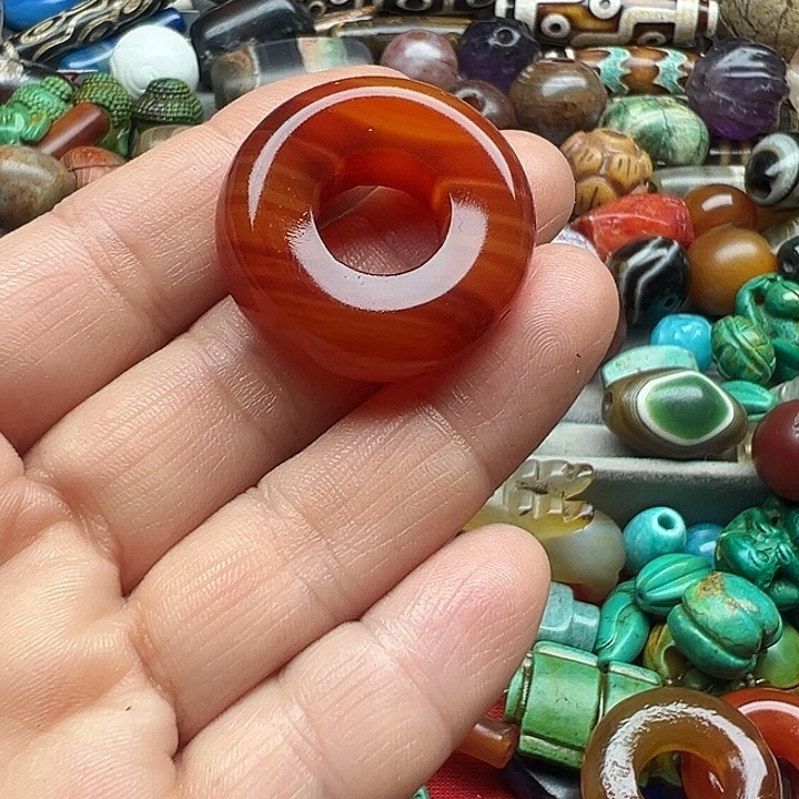 不***玩玛瑙/玉髓未镶嵌颈饰