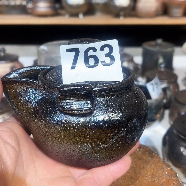 壶均*高温柴烧陶泥宝瓶