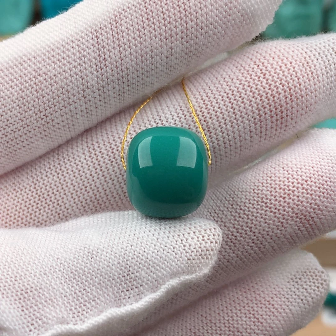 绿松石配饰未镶嵌卡13.5*12.2