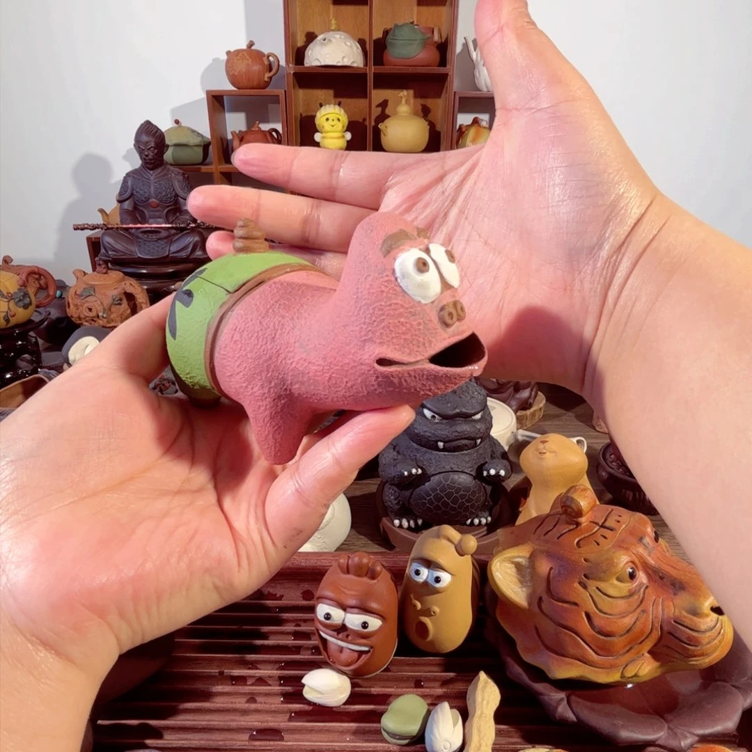 紫砂茶壶纯手工制作过程非常