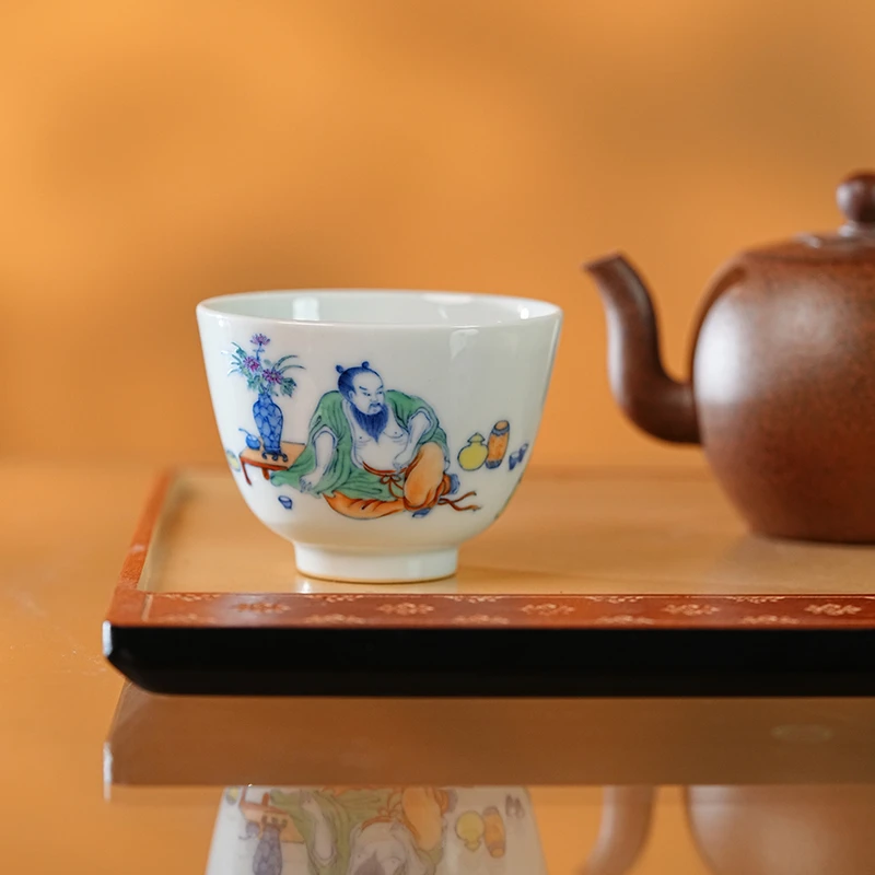 致远山房人物杯（二）