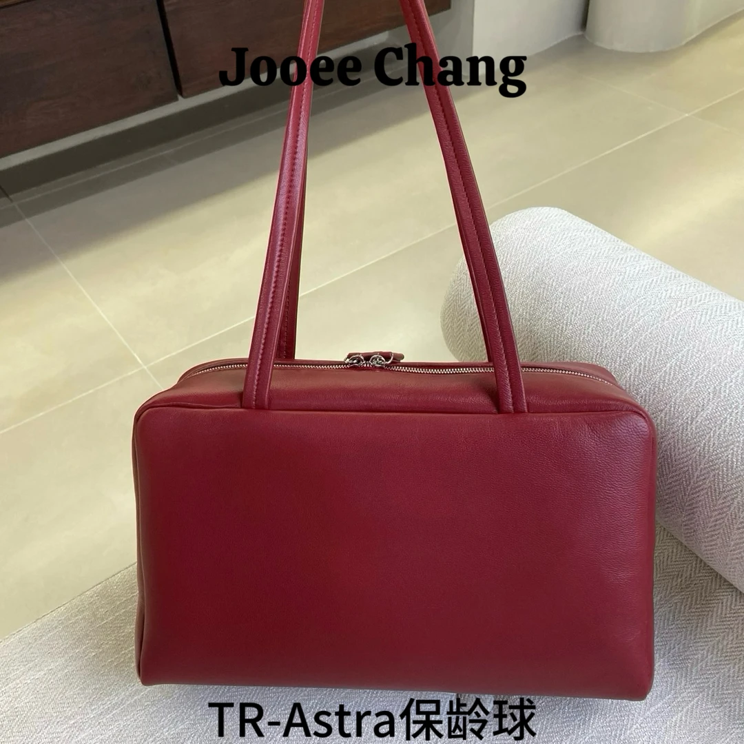 Jooee【TR-Astra羊皮保龄球】复制内外羊皮 时尚单肩包大容量