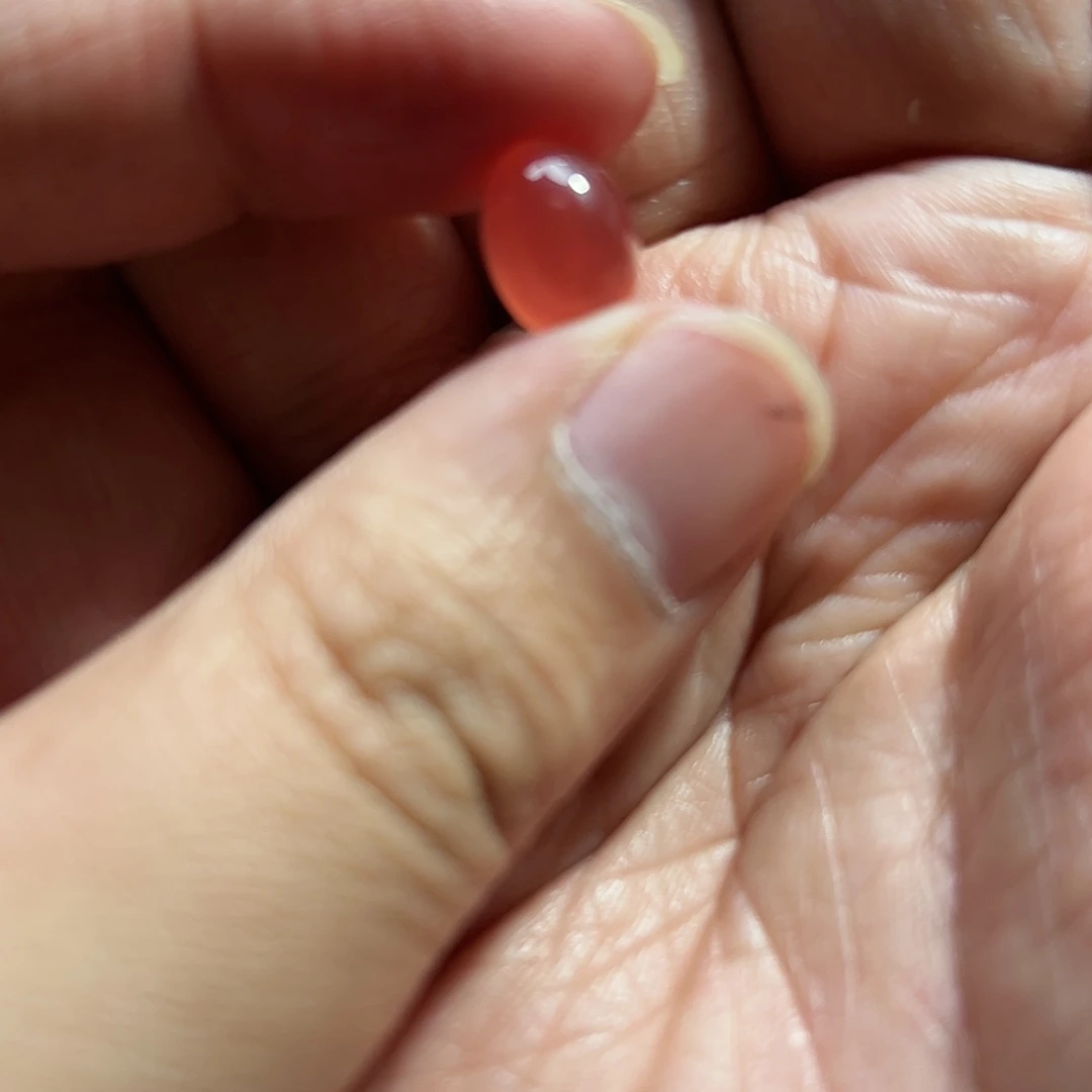 菱锰矿（红纹石）未镶嵌红纹石裸石