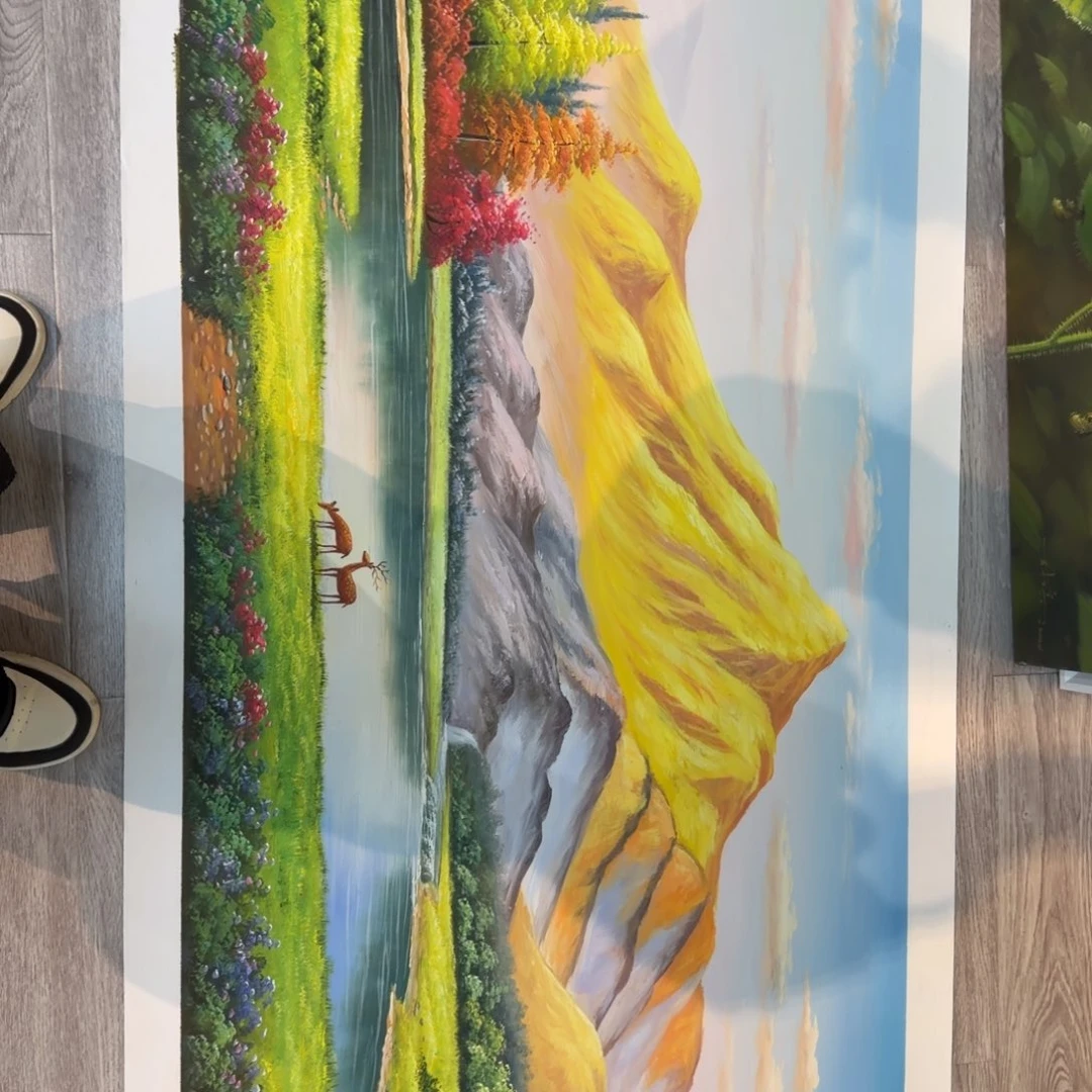 油画我的小伙伴都在等你