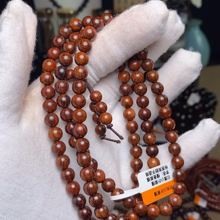 小叶紫檀手串/手链原汁原味0.7x108 偏树心 特价