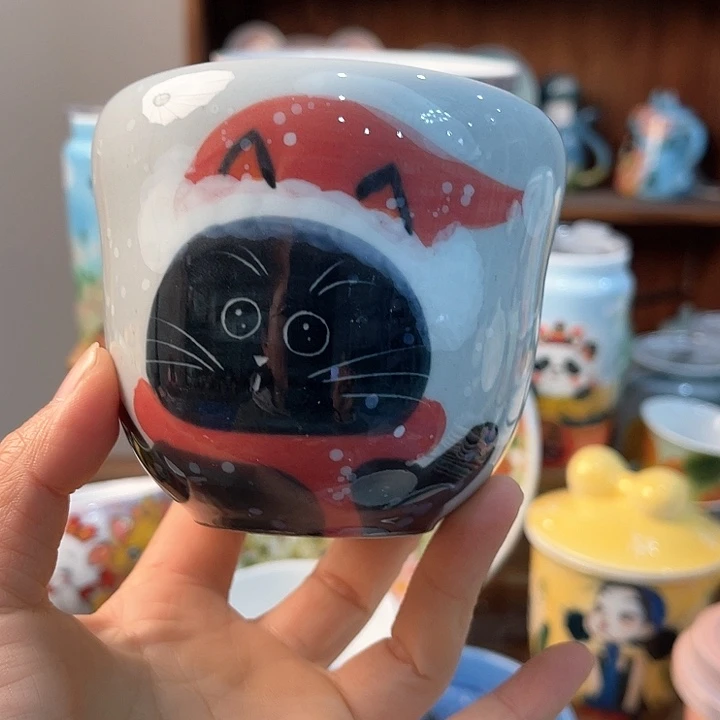 陶景德镇釉下手绘陶瓷