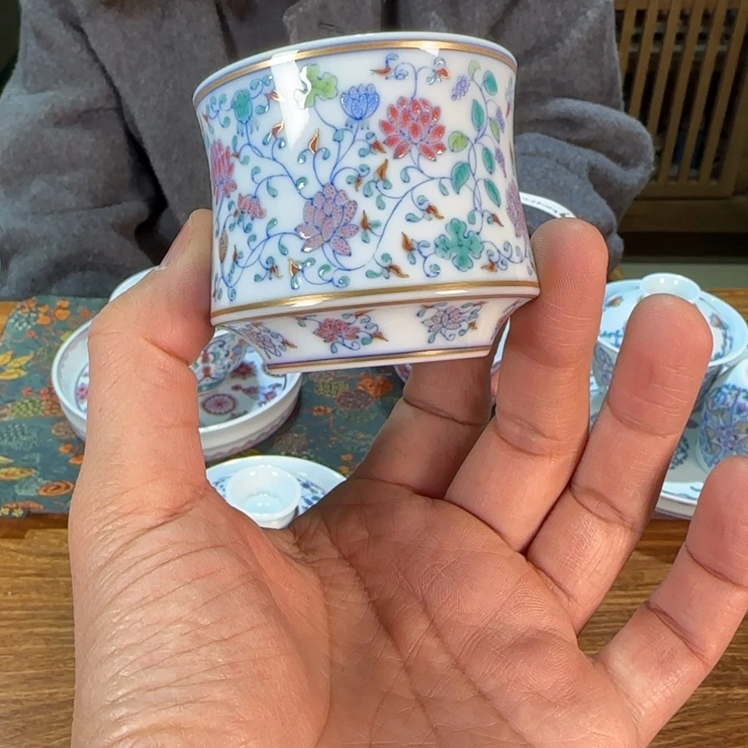 冉月观隐新斗彩精品