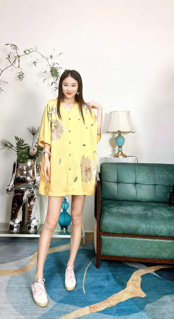 【瓏锦 - 玉兰报春】国风潮牌大码女装舒适新中式时尚轻奢醋酸开衫