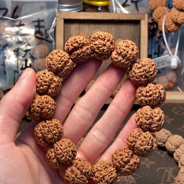 史***例金刚菩提手串22深沟梅花福利款