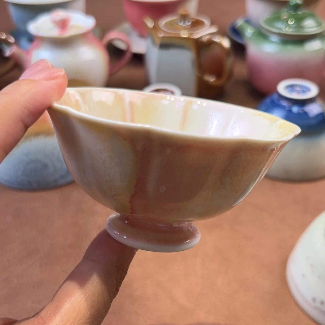手工制作窑变茶器