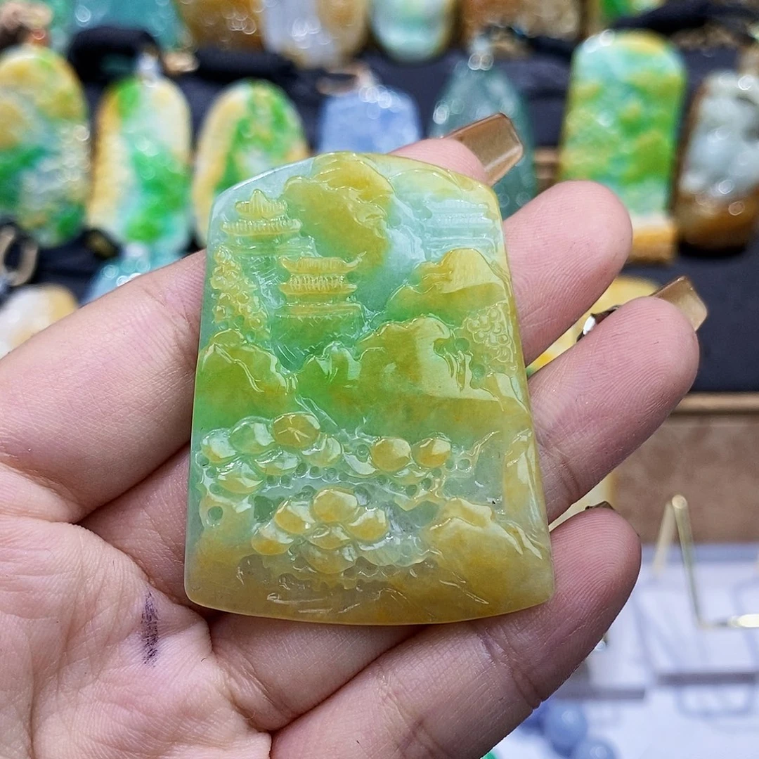 定制翡翠未镶嵌翡翠