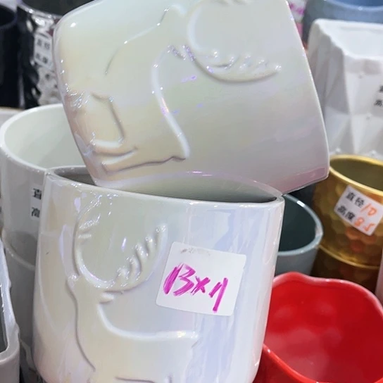 陶瓷外贸尾货多肉绿植陶瓷花盆