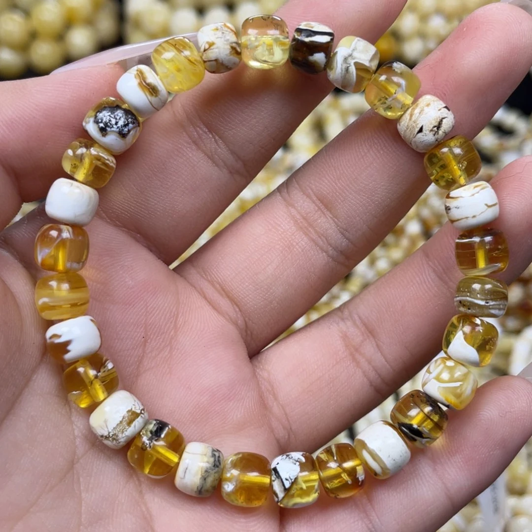 蜜蜡未镶嵌珠宝奇石7.6m