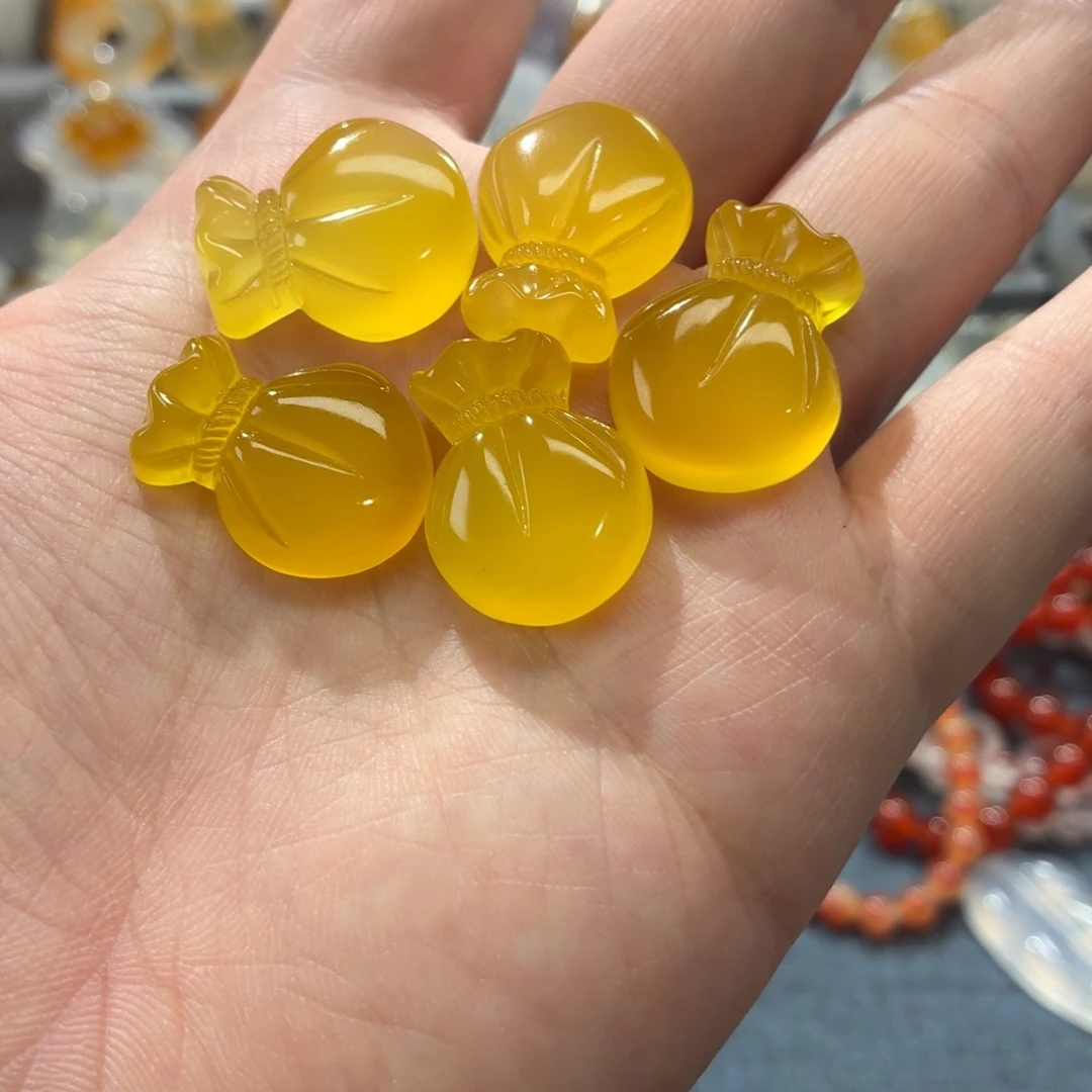 玛瑙/玉髓未镶嵌吊坠(不含链)