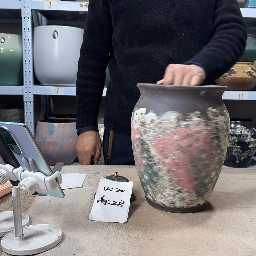 20@28 紫砂花盆尺寸