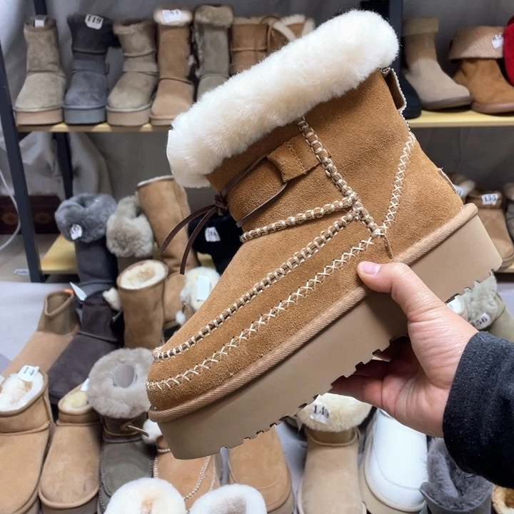 38码栗色阿尔派厚底一双