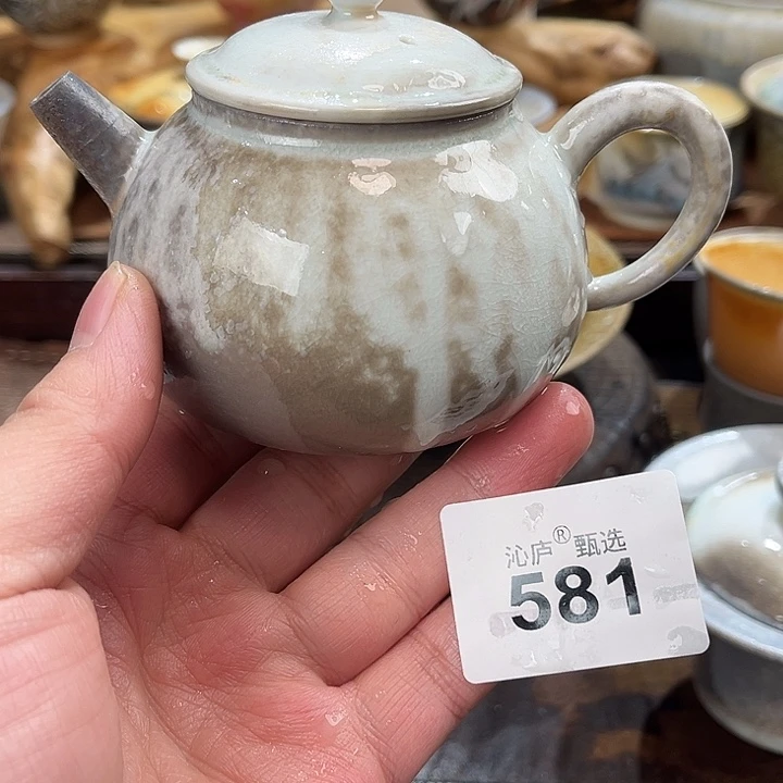 沁庐柴窑古法柴烧全手工茶具