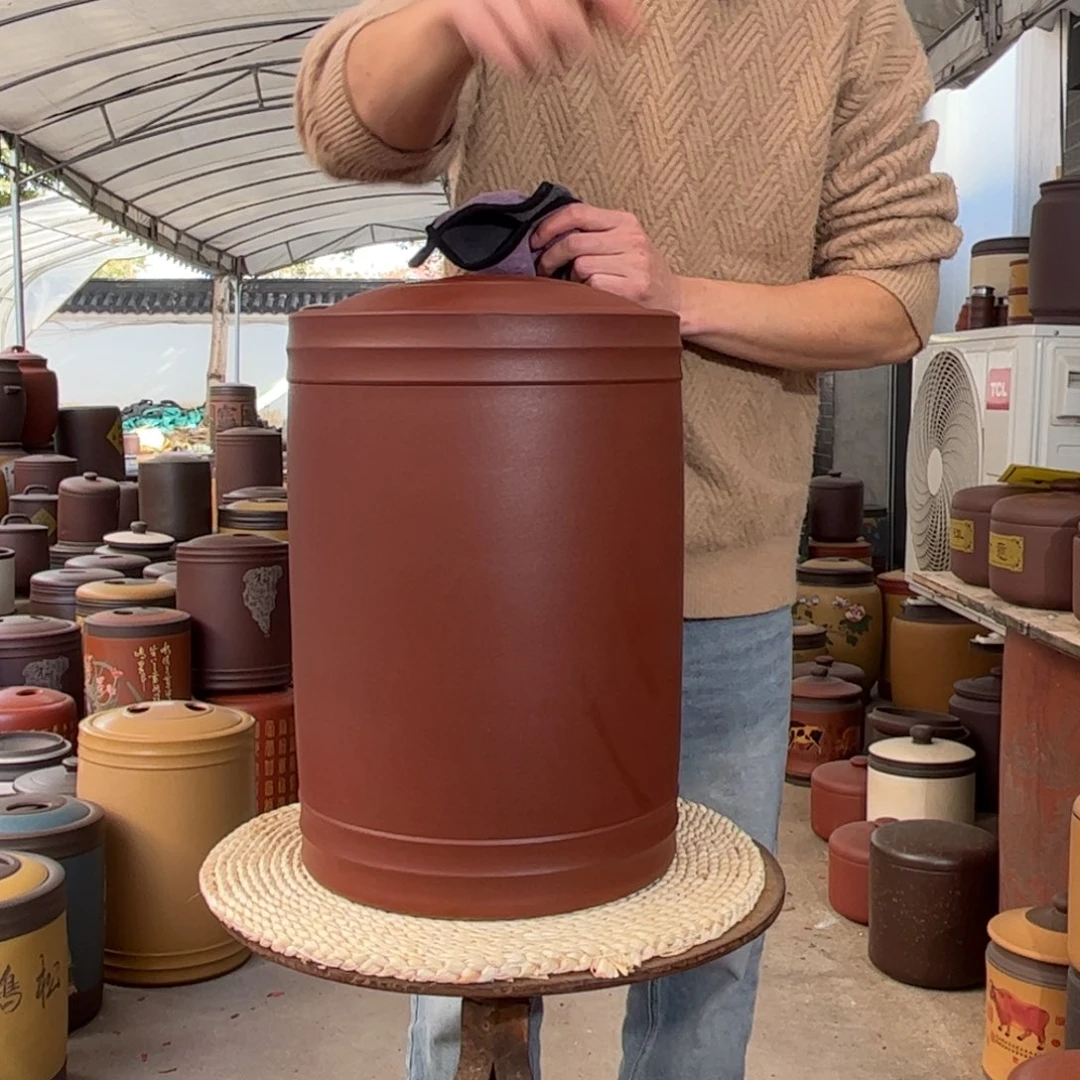 茶叶罐紫砂23 饼茶叶罐