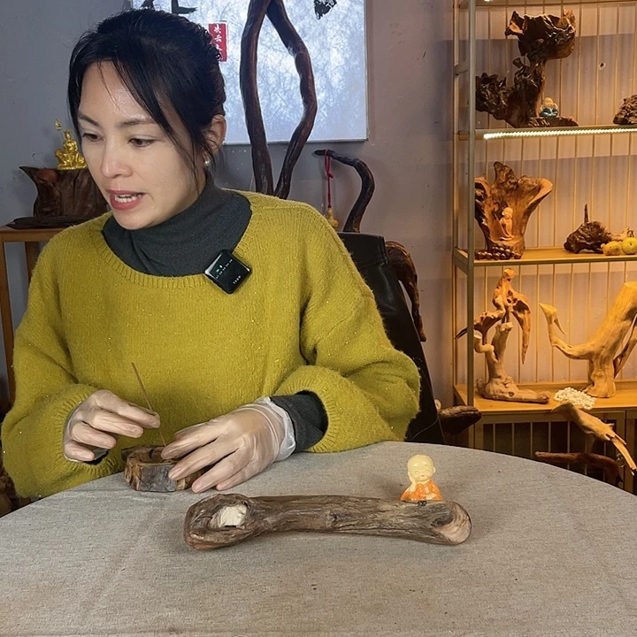 盧***）纯天然原木手工制作