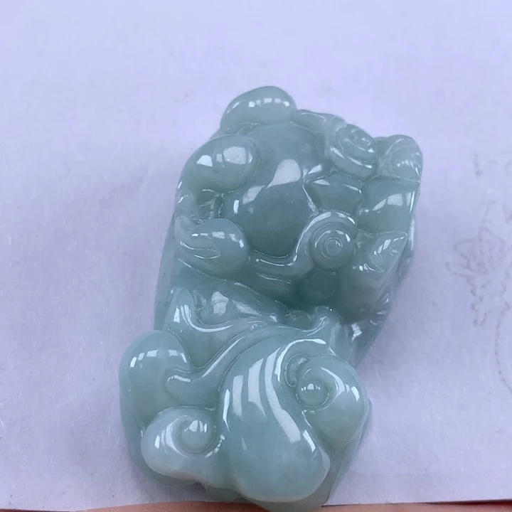 颈饰未镶嵌翡翠貔貅吊坠