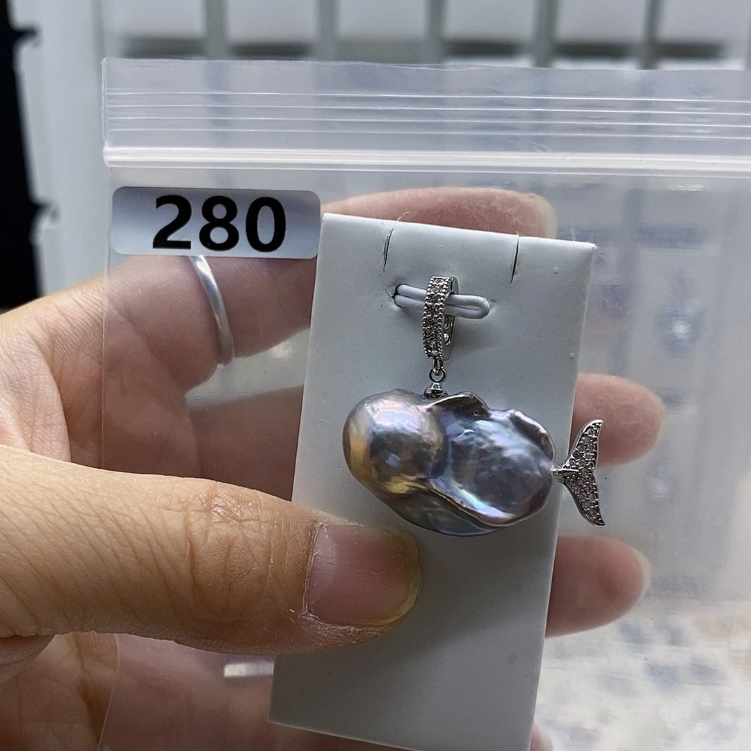 颈饰合金淡水珍珠