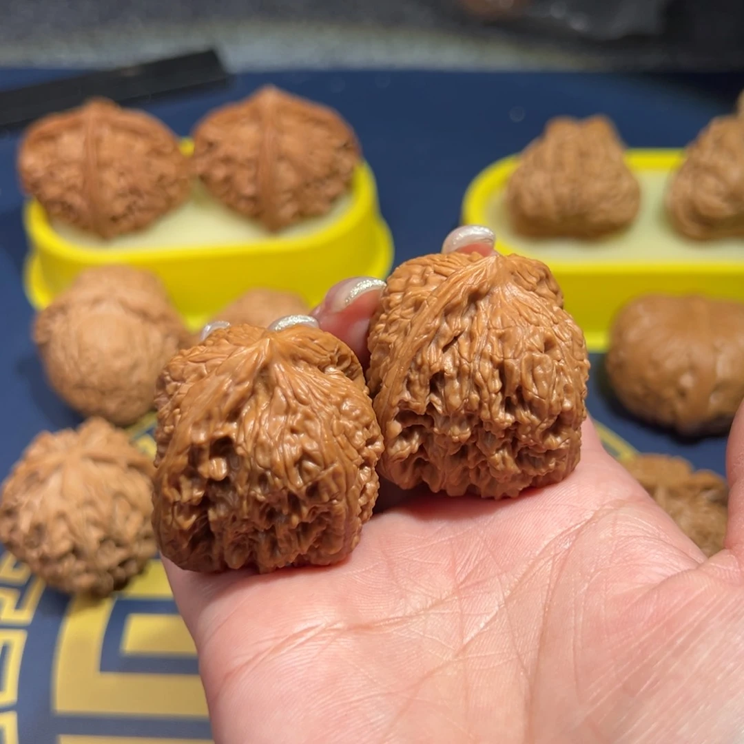 文玩核桃把件元*南疆石39.5