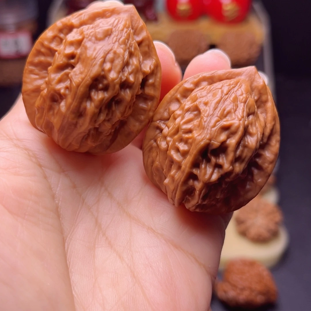 吊坠文玩核桃西北大红袍