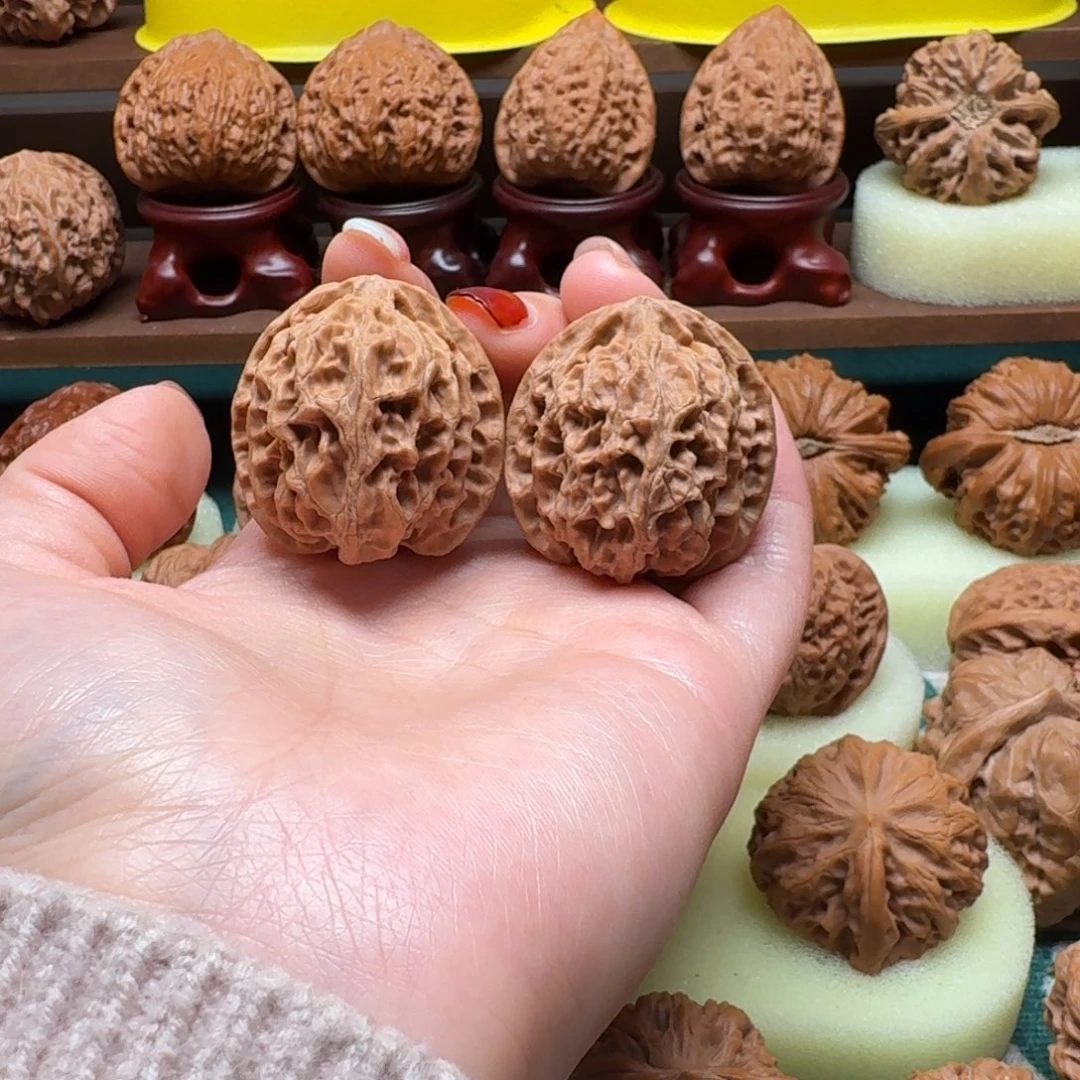 吊坠文玩核桃34苹果园手捻