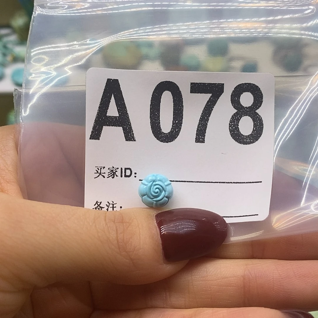 未镶嵌绿松石绿松石配饰定制