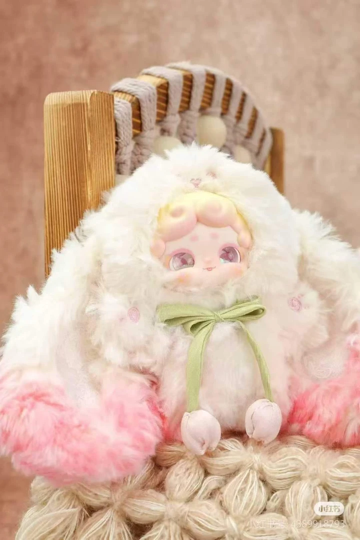 小怪 LuckyDeerNai 晚安小兔二代秘密花园 可爱毛绒玩偶潮玩盲盒