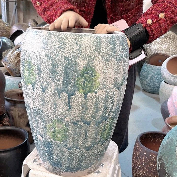 正品口25高40花盆……