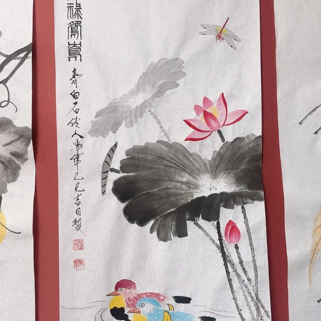 国画冯伟老师手绘作品