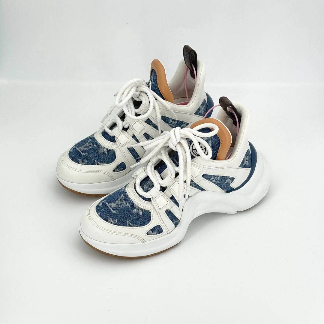 99新 LouisVuitton/路易威登 Archlight 鞋/原盒/36.5码/DM0637