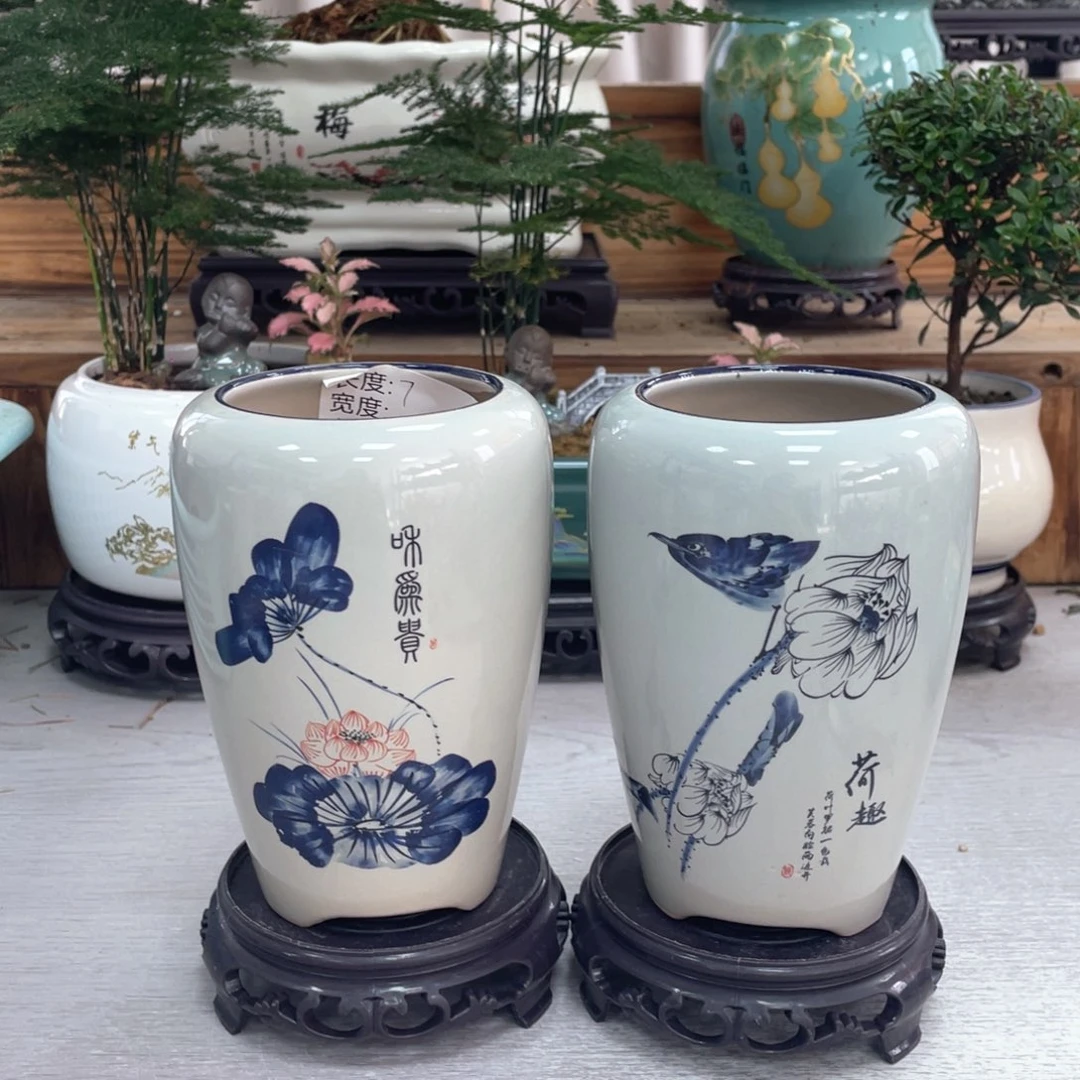 陶瓷花盆紫砂花盆艺术盆