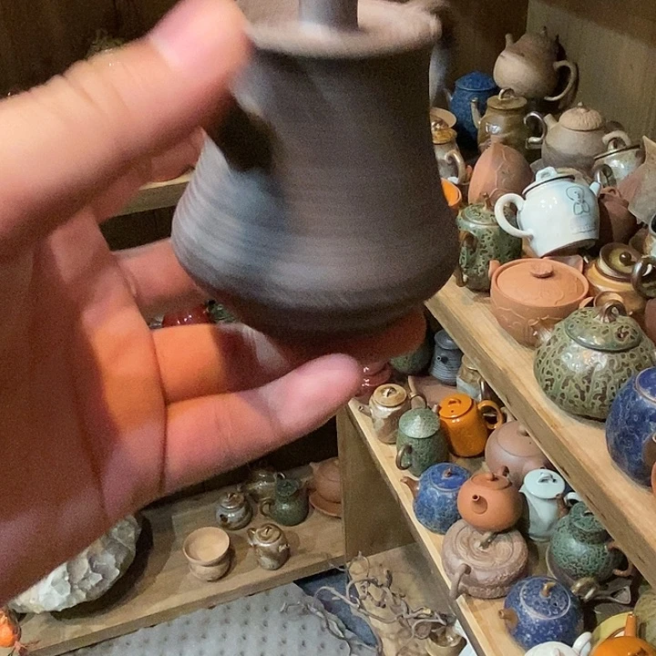 柴烧老岩泥高端茶器