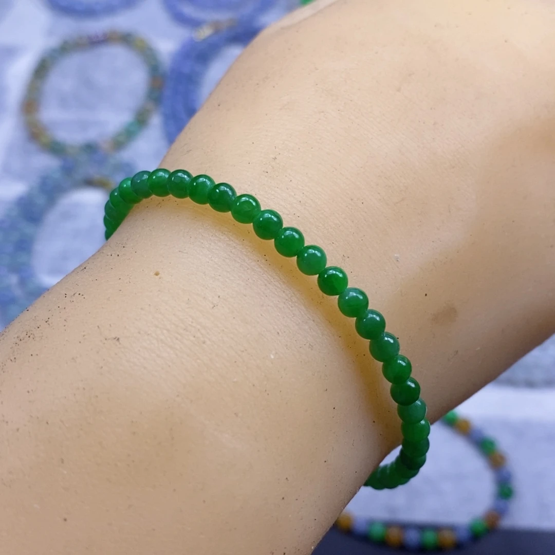 定制翡翠未镶嵌天然缅甸翡翠a货卡4