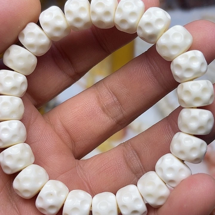 白***隙手串/手链驼骨鹿骨卡12无相2条