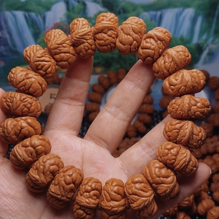 说****手串桃核龙纹桃核