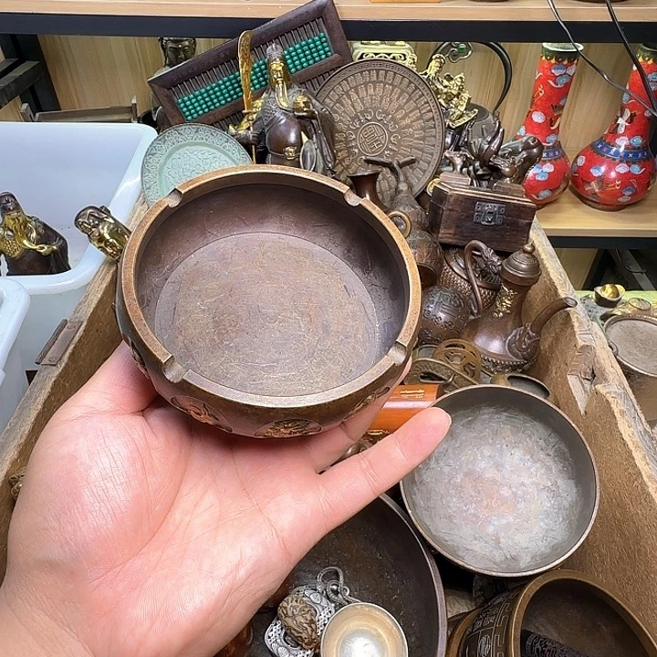 铜器办公室茶室摆件