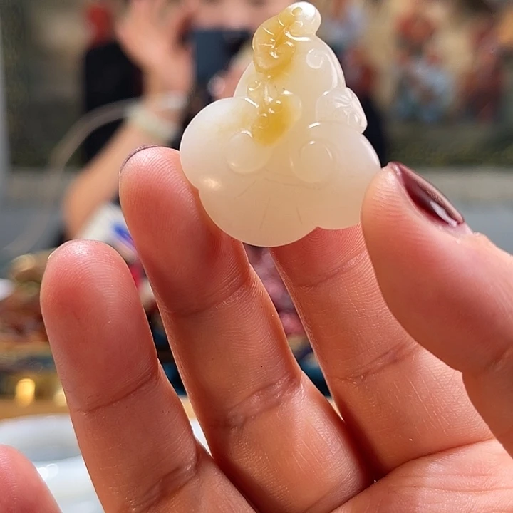 和田玉吊坠(不含链)未镶嵌