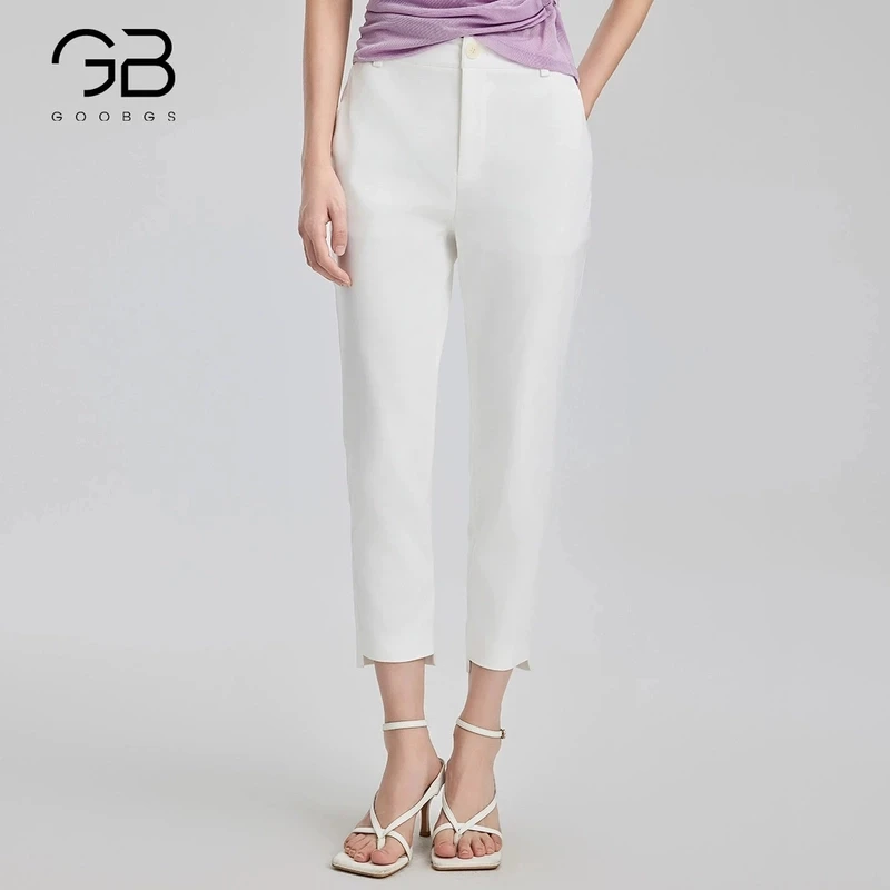 【丽姐甄选】谷邦GOOBGS 纯色休闲裤 G3291205
