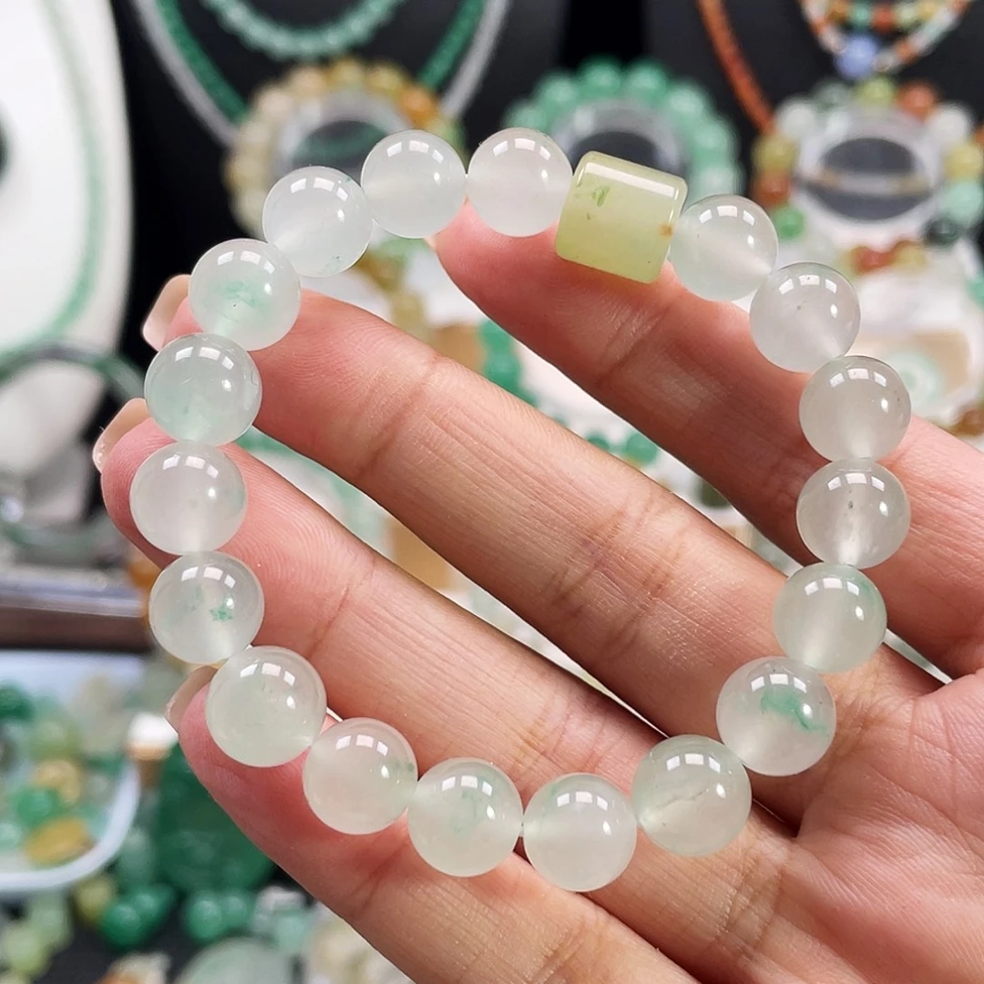 石英质玉合金手链