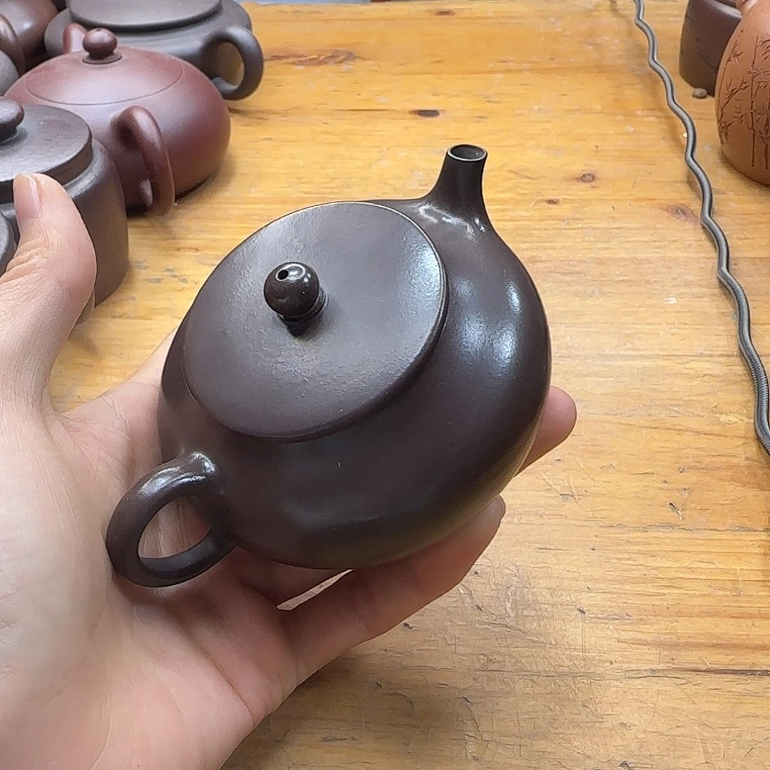 紫砂茶壶民间手艺人全手工制作