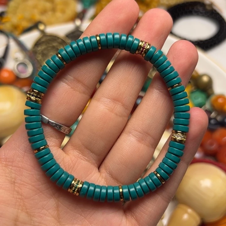 泥塑藏式风格手串