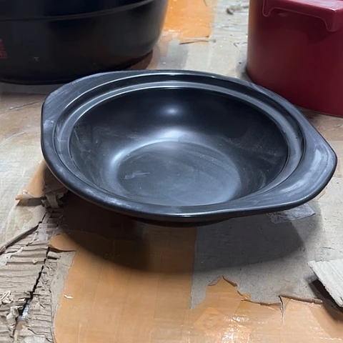 微瑕，明火，口径22厘米，高度5.5