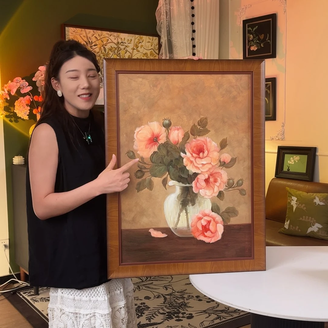 竖款新款牡丹60*80