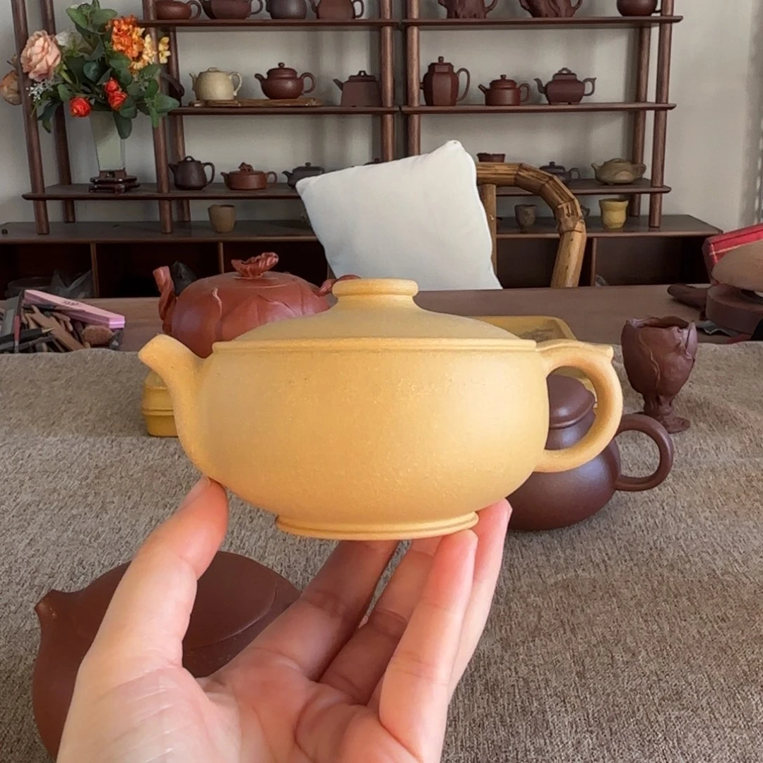 紫砂茶壶全手工锦绣钱途