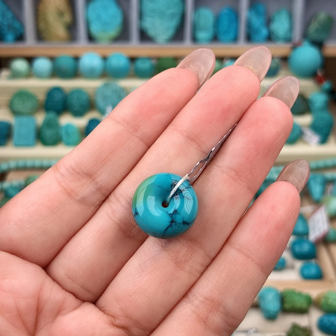 未镶嵌绿松石珠宝奇石